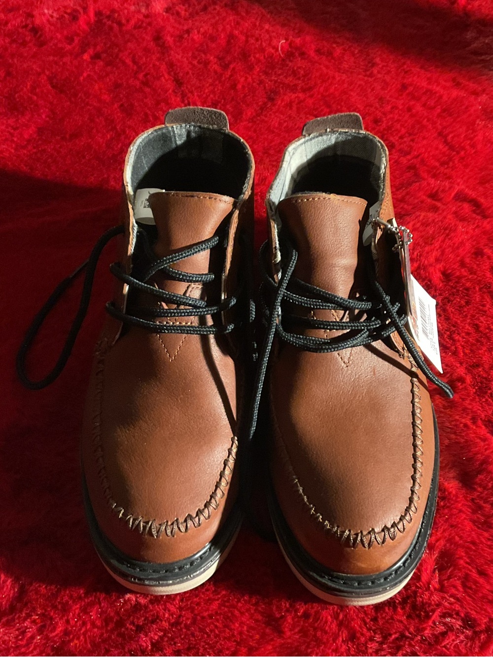 TOMS Chukka Waterproof Brown Leather Men’s Boots Size 7 NWT